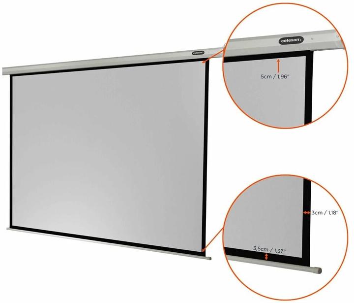 Produktbild Celexon Motor Economy, Leinwand, 4:3 (98.43", 4:3)