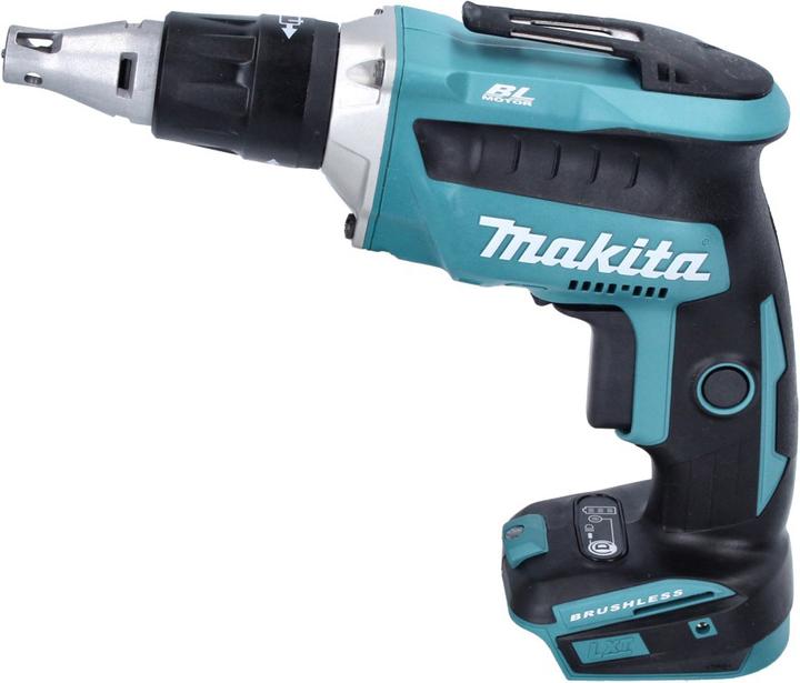 Produktbild Makita DFS 452 RF Akku Schnellbauschrauber 18 V Brushless + 2x Akku 3,0 Ah + Ladegerät (Akkubetrieb)