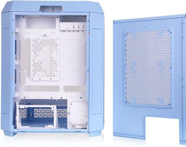 Produktbild Thermaltake The Tower 600 Hydrangea Blue (ATX, Mini-ITX, mATX)