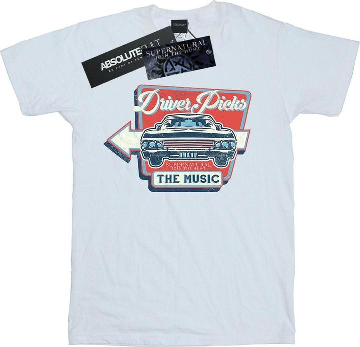 Supernatural Driver Picks The Music TShirt (M)