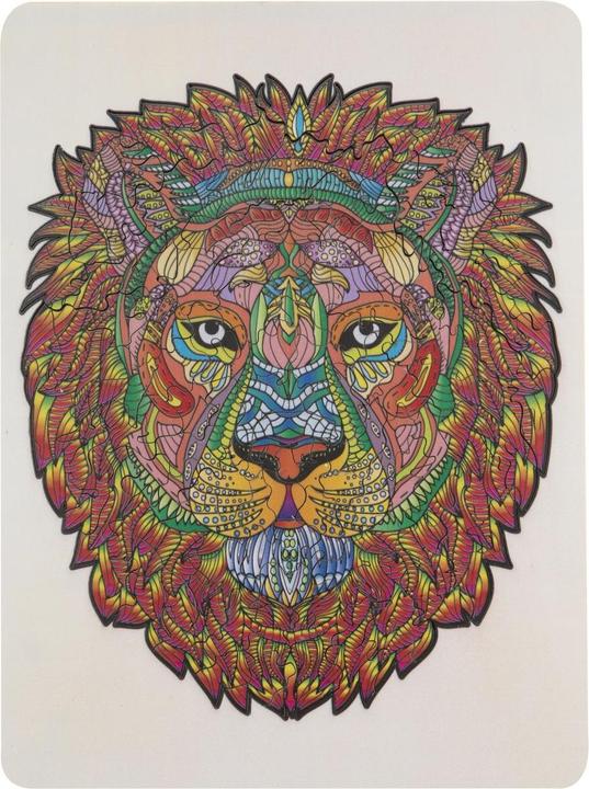 Actual product image Grafix Wooden puzzle lion 140 pieces FSC (140 pieces)