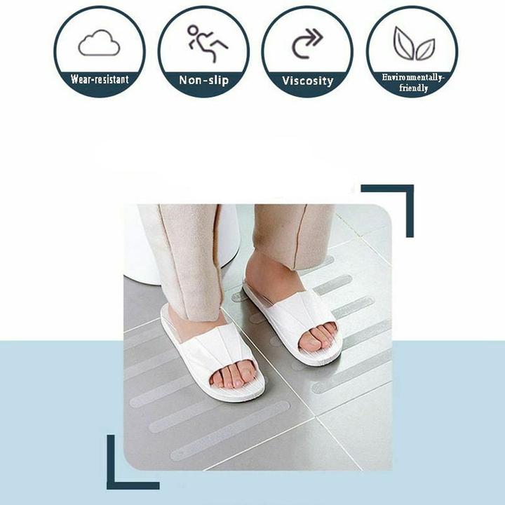 Produktbild Werkstein Selbstklebendes Anti-Rutsch Pad Sticker für Dusche / Badewanne - Transparent 19-tlg. Set (20 mm)