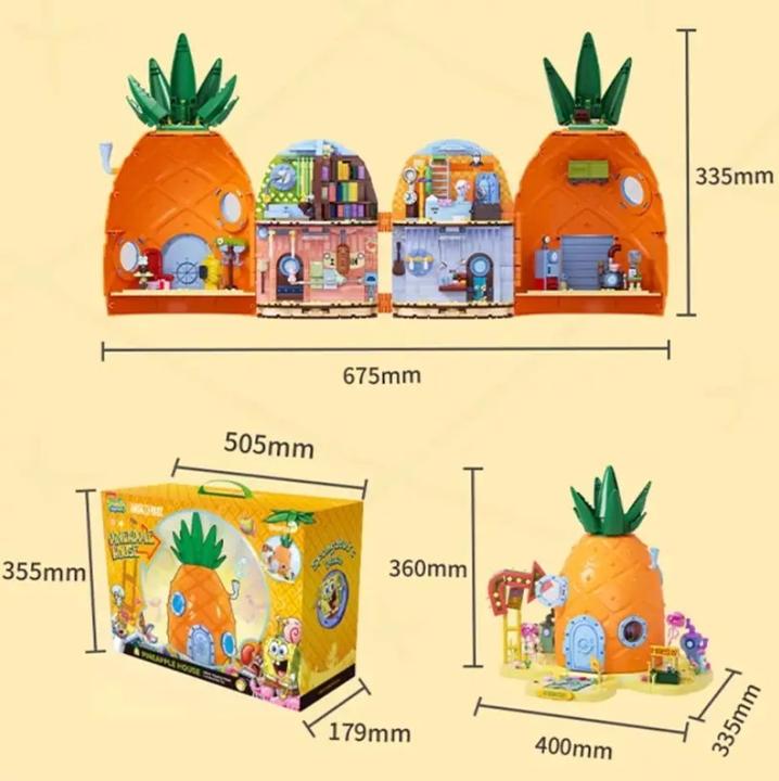 Immagine prodotto Sembo AREA-X SpongeBob™ Pineapple House