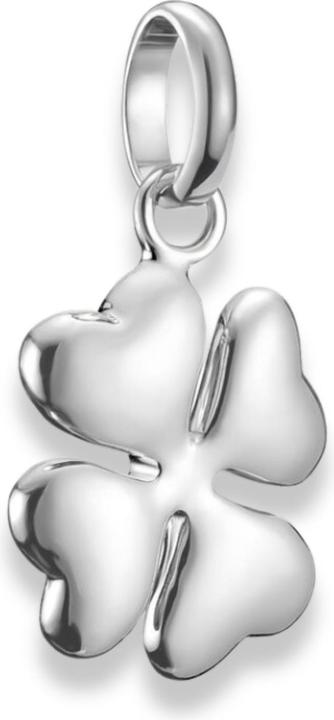 Thomas Sabo Charm-Anhänger Glücksklee in 3D Connect Silber (Sterling Silber 925)