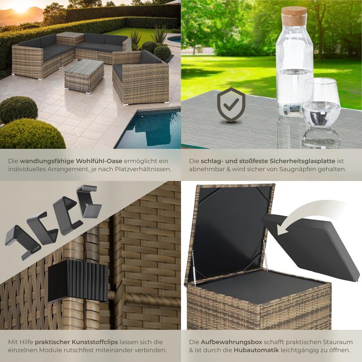 Actual product image tectake Pisa