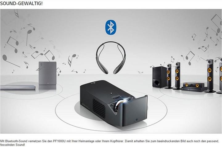 Image du produit LG Pf1000u (Full HD, 1000 lm, 0.29:1)