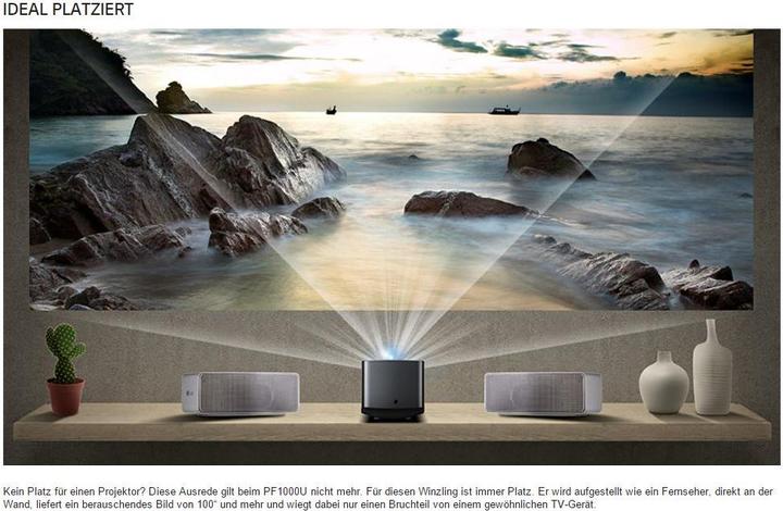 Image du produit LG Pf1000u (Full HD, 1000 lm, 0.29:1)
