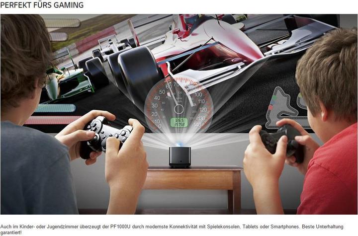 Image du produit LG Pf1000u (Full HD, 1000 lm, 0.29:1)