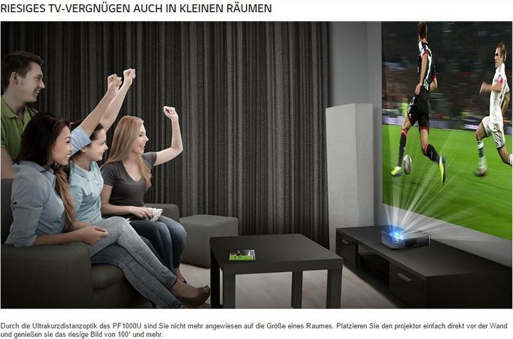 Image du produit LG Pf1000u (Full HD, 1000 lm, 0.29:1)