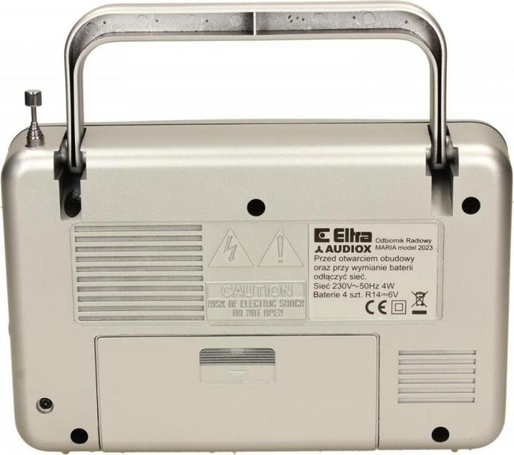 Produktbild Elta Maria Portable Analog Silver (LW, FM)