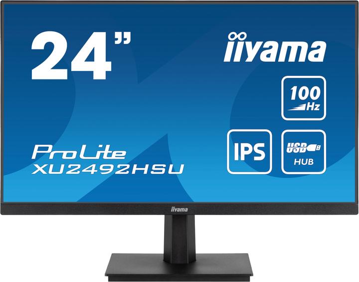 Produktbild iiyama XU2492HSU-B6/24" FHD ETE IPS Panel (1920 x 1080 Pixel, 23.80")