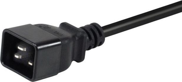 Image du produit equip Netzkabel Anschl. -> C13 180°gew. sw (3 m)
