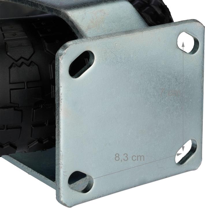 Actual product image Relaxdays Fixed wheel