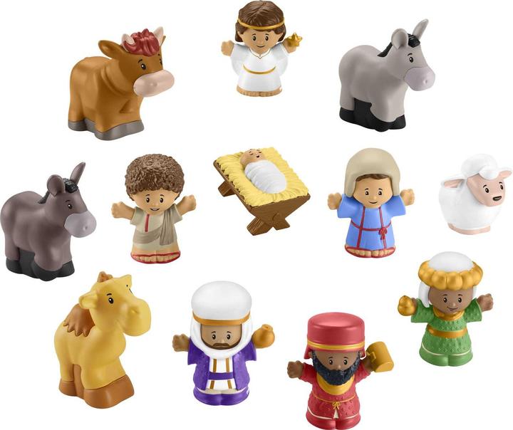 Produktbild Fisher-Price Little People Weihnachtskrippe