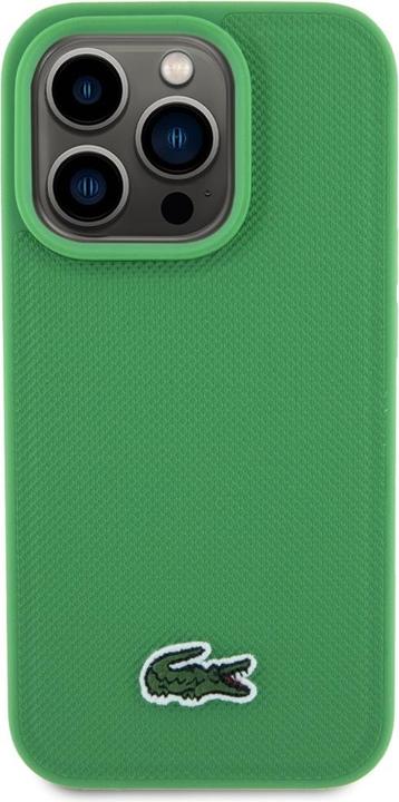 Produktbild Lacoste Etui Iconic Petit Pique Crossbody Cord MagSafe do iPhone 15 Pro zielony