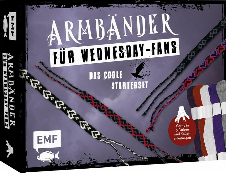Actual product image Bracelets for Wednesday fans - the cool starter set