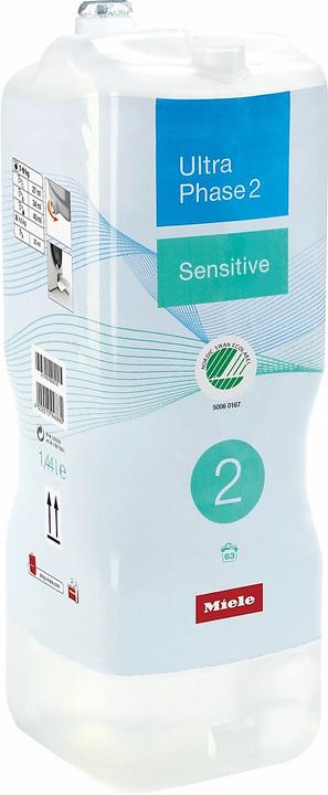 Produktbild Miele UltraPhase 2 Sensitive (63 Waschgänge, Flüssigwaschmittel)