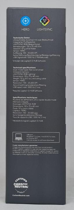 Productafbeelding Logitech G G502 Held (Bedraad)