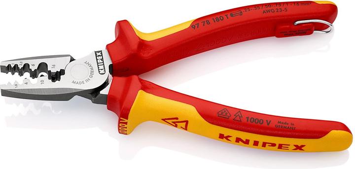 Immagine prodotto Knipex Pinze per crimpare (184 mm)