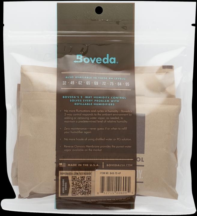 Produktbild Boveda Luftfeuchtigkeitsmanagement 2-Weg
