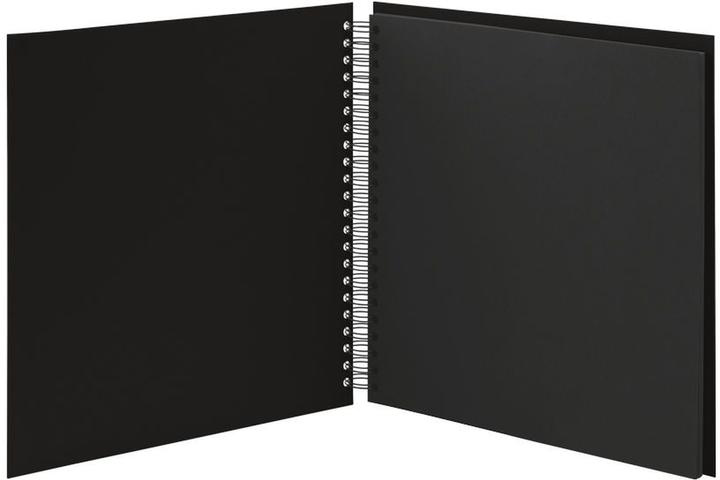 Produktbild Rössler Fotoalbum S.O.H.O. Schwarz, 290 x 290 mm Schwarz (29 x 29 cm)