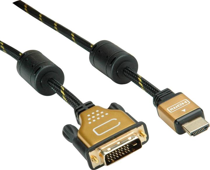 Immagine prodotto Roline Cavo video d'oro (2 m, HDMI)