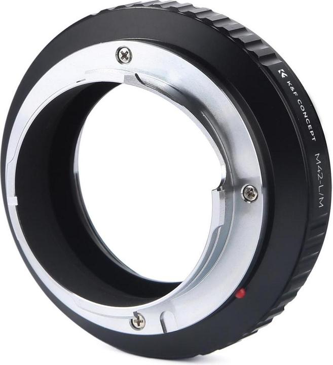 Actual product image K&F Concept High Precision Lens Adapter Mount, M42-L/M