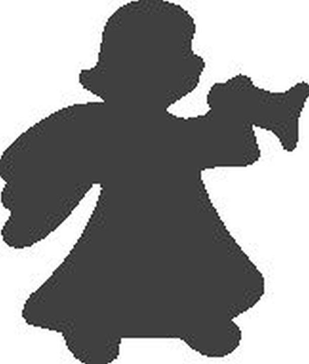 Actual product image Heyda Motif punch for cardboard up to 220g/sqm angel small 15x15mm