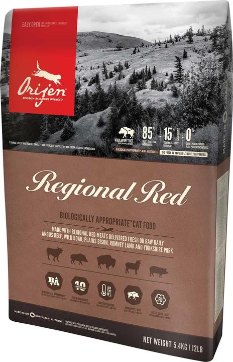 Produktbild Orijen Regional Red (Adult, 1 Stk., 5400 g)