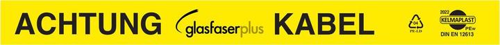 Produktbild Kelmaplast Kabeltrassenband für Glasfaserplus-Kabel, 50 mm, 250 m (50 mm)
