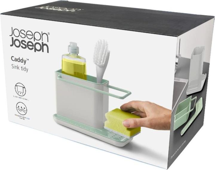 Actual product image Joseph Joseph Caddy Sink Organizer - Light Stone/Sage