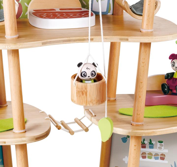 Image du produit Hape La maison en bambou des pandas