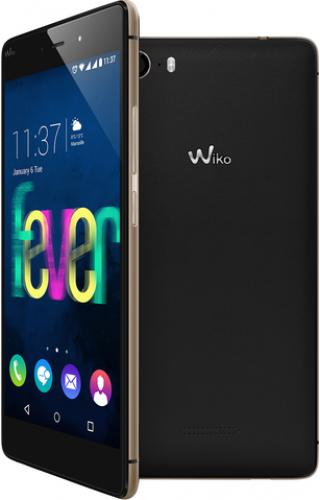 Wiko Fever (16 GB, Black / Gold, 5.20", Dual SIM, 4G)