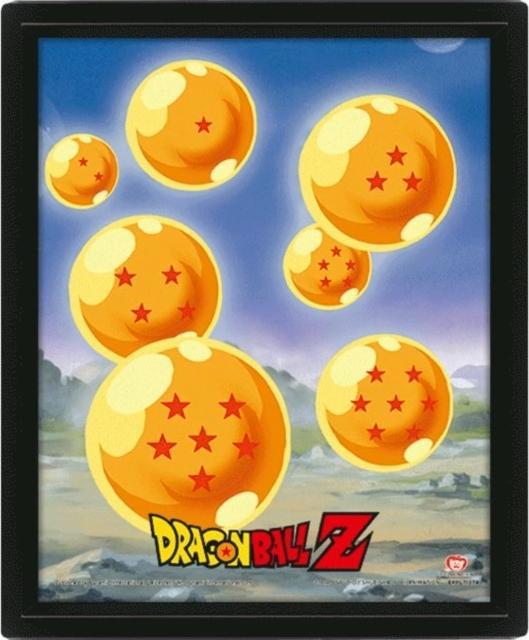 Actual product image Pyramid Framed 3D Cornice Dragon Ball Z Shenron Unleashed 26x20cm (26 x 20 cm)