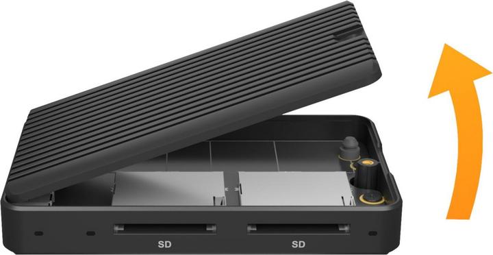 Actual product image Icy Box IB-CR602M-C31 (M.2 2280)