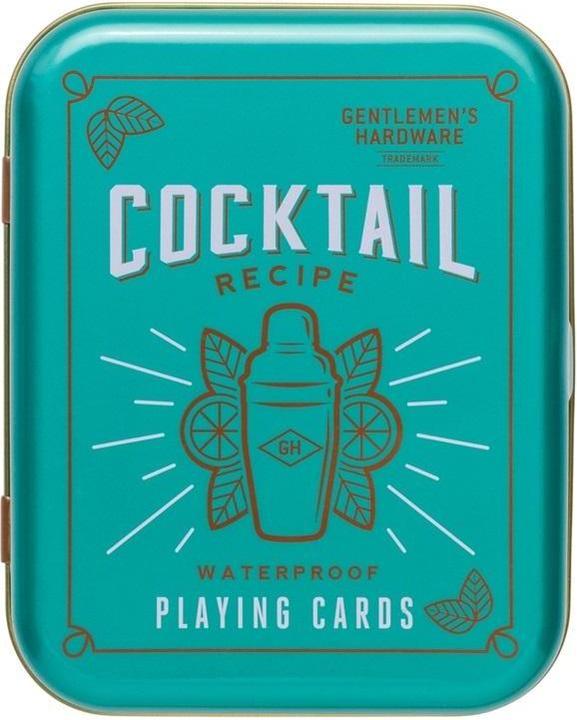 Gentlemen's Hardware Cocktail Playing Cards (English)