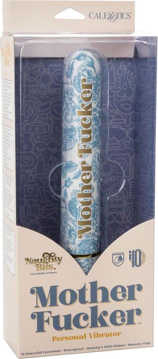 Actual product image CalExotics Naughty Bits® Mother Fucker™ Personal Vibrator