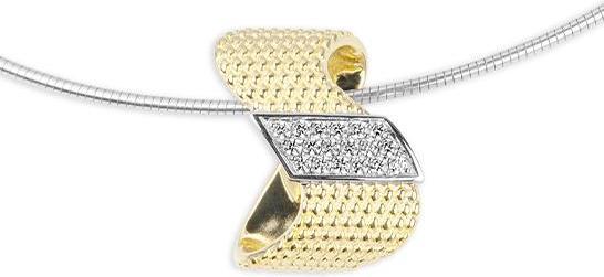 Breuning ANHÄNGER - BRILL. 0,36 Ct. H/si (585, - Gold)