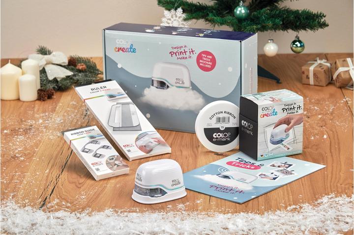 Actual product image Colop Labelling device e-mark create Bundle