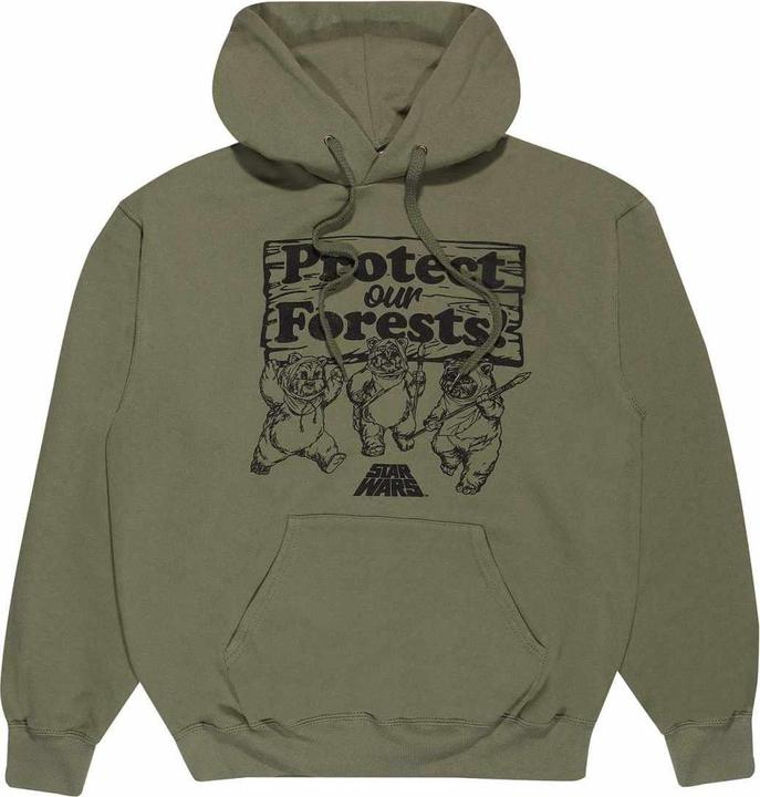Immagine prodotto Star Wars Felpa con cappuccio Protect Our Forests (M)