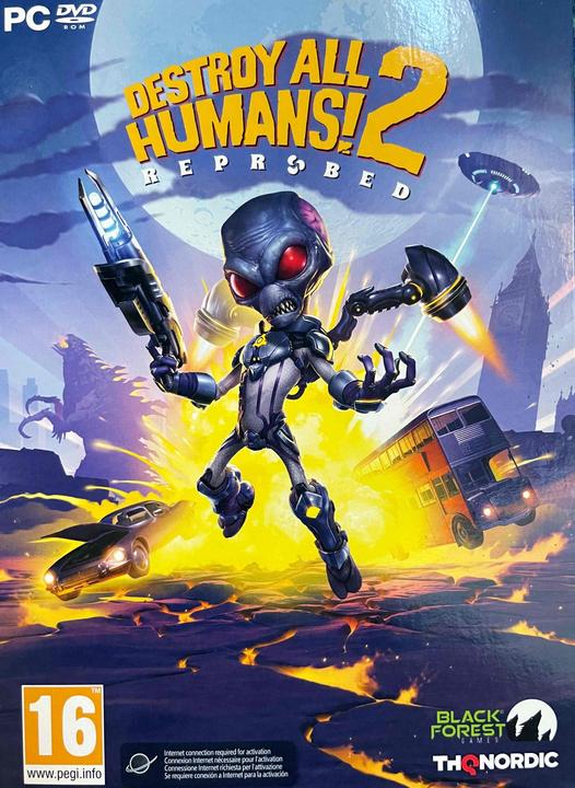 THQ Destroy All Humans 2: Reprobed (PC, IT, FR)