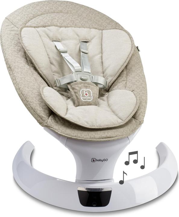 Actual product image BabyGo Swing beige