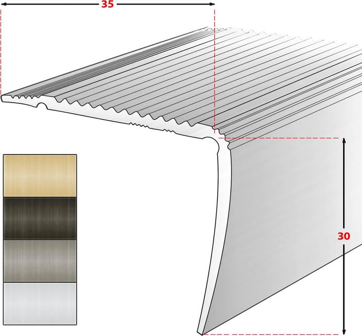Actual product image Floordirekt Integral predrilled