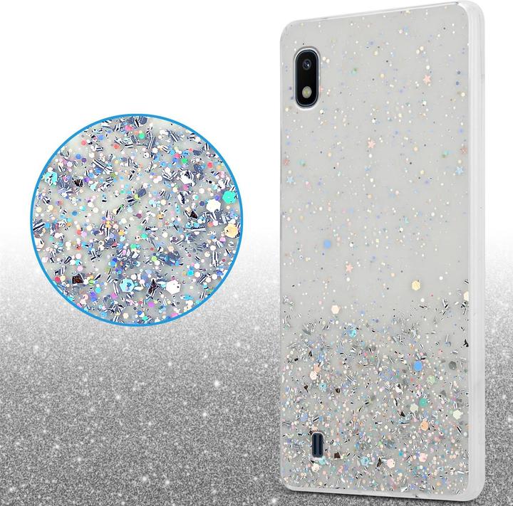Image du produit Cadorabo Couverture TPU paillettes scintillantes (HTC One M10, Samsung Galaxy A10)