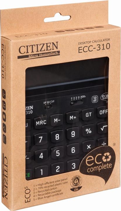 Immagine prodotto Maul Calcolatrice ECC-310 Nero (Celle solari)