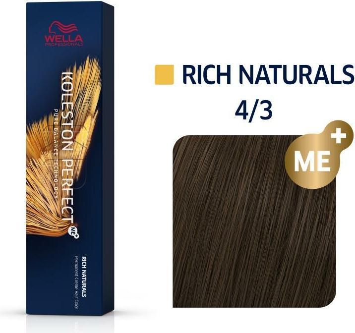 Immagine prodotto Wella Koleston Perfect ME+ Rich Naturals 4/3, 60ml (4/3)