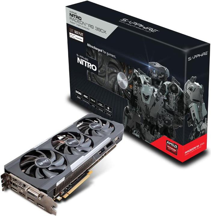 Produktbild Sapphire Radeon R9 390X Nitro Tri-X OC (8 GB)