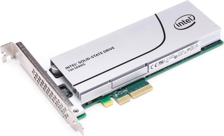 Image du produit Intel SSD série 750, NVMe (1200 Go, PCI-Express)
