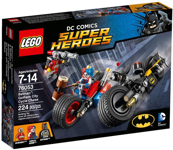 Actual product image LEGO Super Heroes Batman: Gotham City Cycle Chase (76053, LEGO DC)