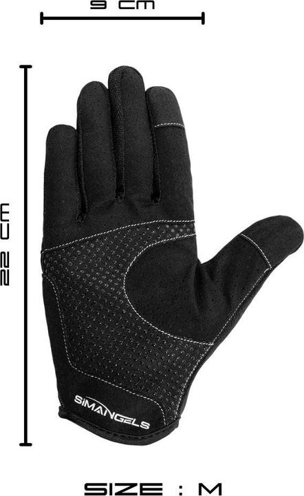 Actual product image Oplite Simracing Gloves M
